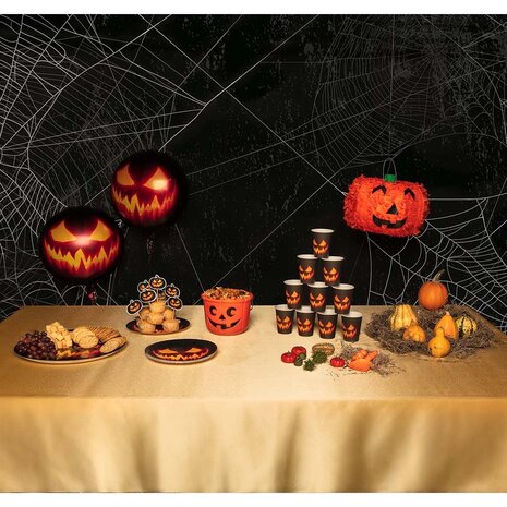 Boland Gruselige Kürbislaterne für Halloween, 25 cm | pro Stück