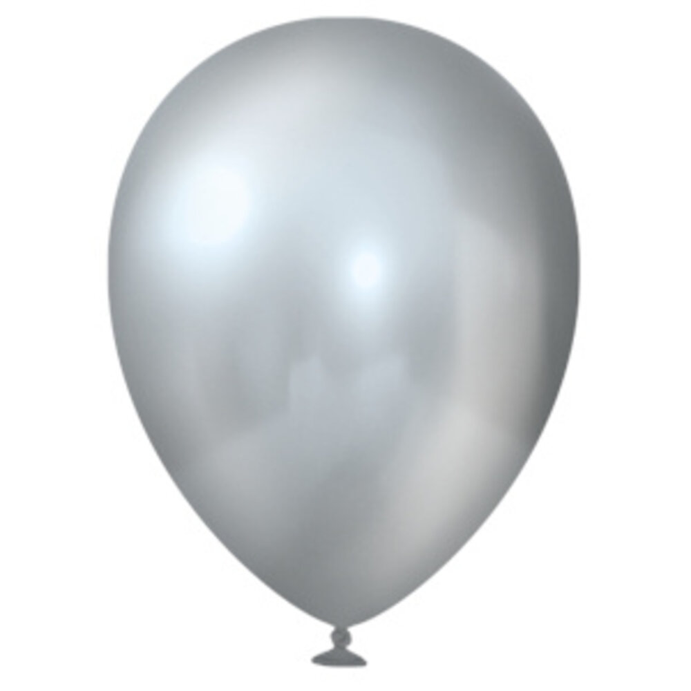 Paper Dreams Ballons argentés métallisés 30 cm | 10, 25, 50 ou 100 pièces