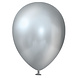 Paper Dreams Silberne Metallic-Luftballons, 30 cm | 10, 25, 50 oder 100 Stück