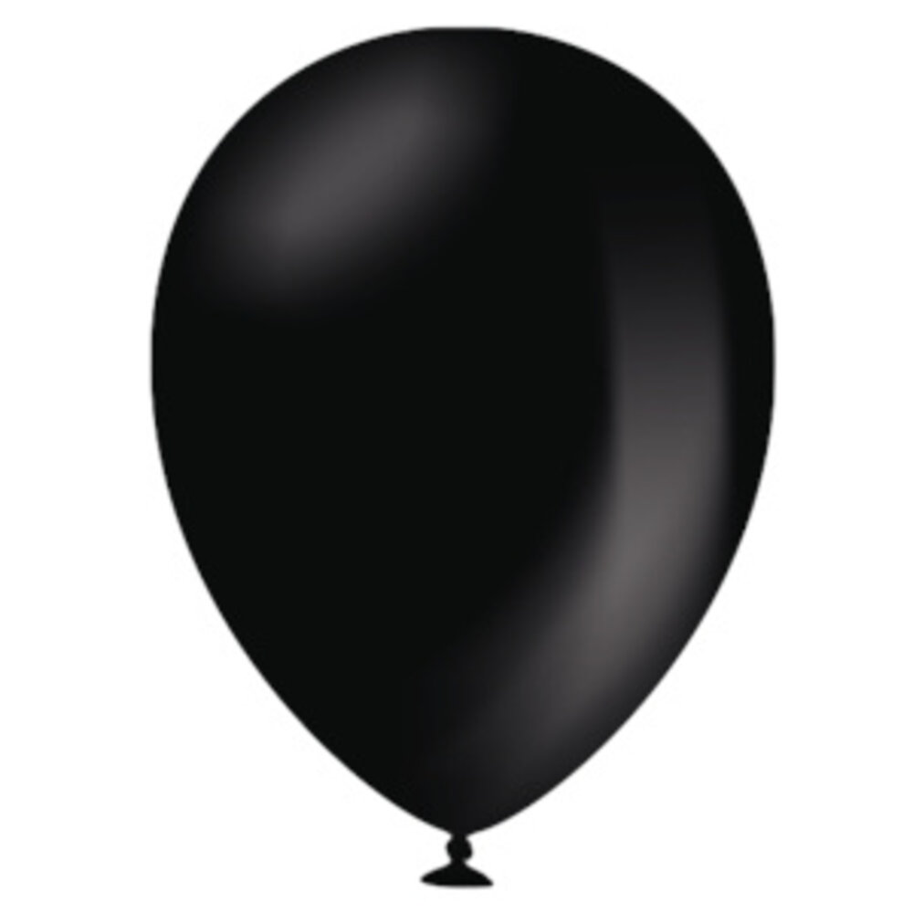 Paper Dreams Zwarte Ballonnen 30cm | 10, 25, 50 of 100 stuks Paper Dreams Zwarte Ballonnen 30cm | 10, 25, 50 of 100 stuks