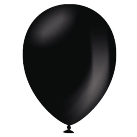 Paper Dreams Zwarte Ballonnen 30cm | 10, 25, 50 of 100 stuks Paper Dreams Zwarte Ballonnen 30cm | 10, 25, 50 of 100 stuks