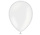 Weiße Luftballons, 30 cm | 10, 25, 50 oder 100 Stück