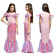Boland Mermaid Alana Children's Costume