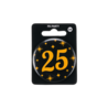Paper Dreams Button 25  jaar Classy | per stuk
