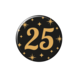 Paper Dreams 25 Years Classy Button | per piece