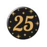 Paper Dreams Button 25  jaar Classy | per stuk