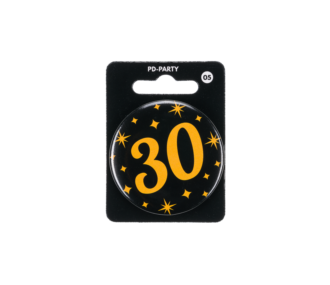 Paper Dreams 30 Years Classy Button | per piece