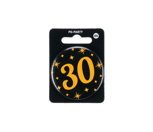 Paper Dreams Button 30 jaar Classy | per stuk