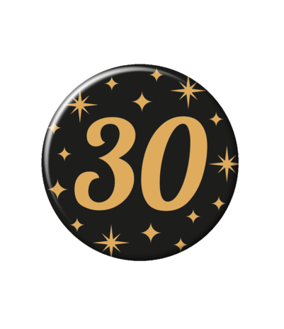 Paper Dreams Button 30 jaar Classy | per stuk