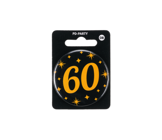 Paper Dreams Bouton élégant 60 ans | à l'unité