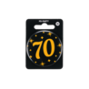 Paper Dreams Button 70 Years Classy | per piece Paper Dreams Button 70 Years Classy | per piece