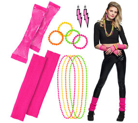 Boland Kostuum Set 80's | 5-delig