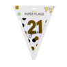 Paper Dreams Wimpelkette zum 21-jährigen Jubiläum! | 6 m