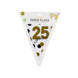 Paper Dreams Wimpelkette zum 25-jährigen Jubiläum! | 6 m Paper Dreams Wimpelkette zum 25-jährigen Jubiläum! | 6 m
