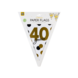 Paper Dreams Wimpelkette zum 40-jährigen Jubiläum! | 6 m