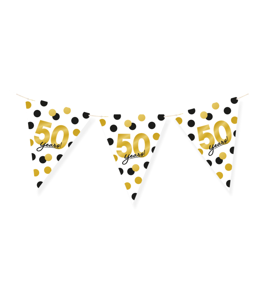 Paper Dreams 50 Years Celebration Bunting! | 6 m