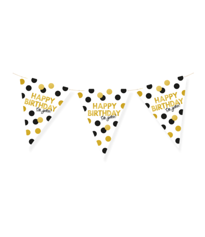 Paper Dreams Happy Birthday Celebration! Flag Garland | 6 m