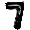 Paper Dreams Ballon en aluminium noir numéro 7 | 86 cm Paper Dreams Ballon en aluminium noir numéro 7 | 86 cm