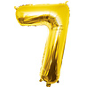 Paper Dreams Gold Foil Balloon Number 7 | 86cm Paper Dreams Gold Foil Balloon Number 7 | 86cm