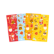 Paper Dreams Feuilles d’autocollants Sinterklaas & Piet 100 autocollants | 4 feuilles