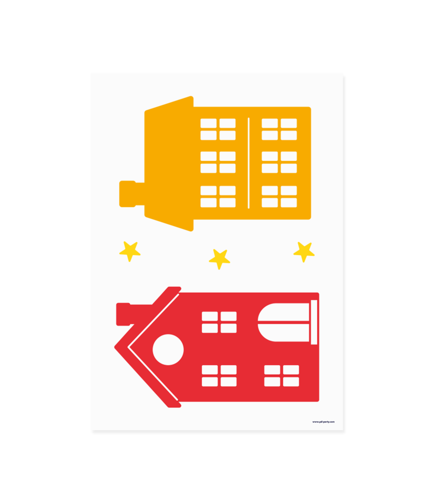 Paper Dreams Raamstickers Sint & Piet 34 stickers | 4 vellen Paper Dreams Raamstickers Sint & Piet 34 stickers | 4 vellen