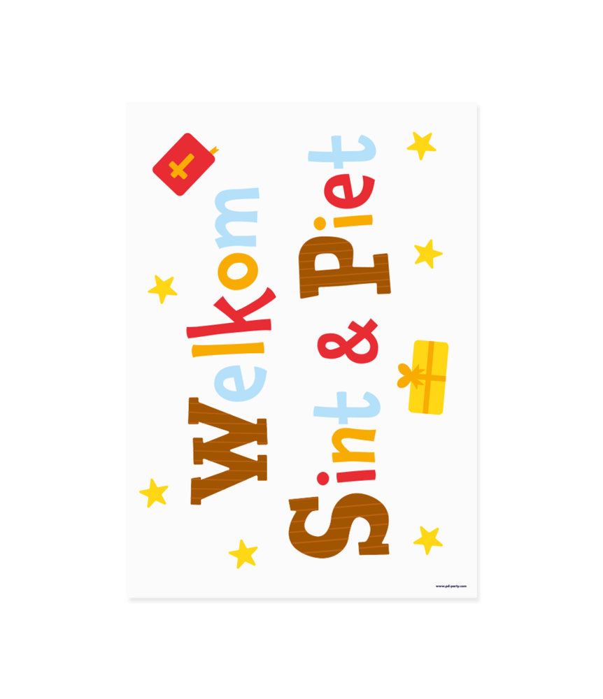 Paper Dreams Raamstickers Sint & Piet 34 stickers | 4 vellen Paper Dreams Raamstickers Sint & Piet 34 stickers | 4 vellen