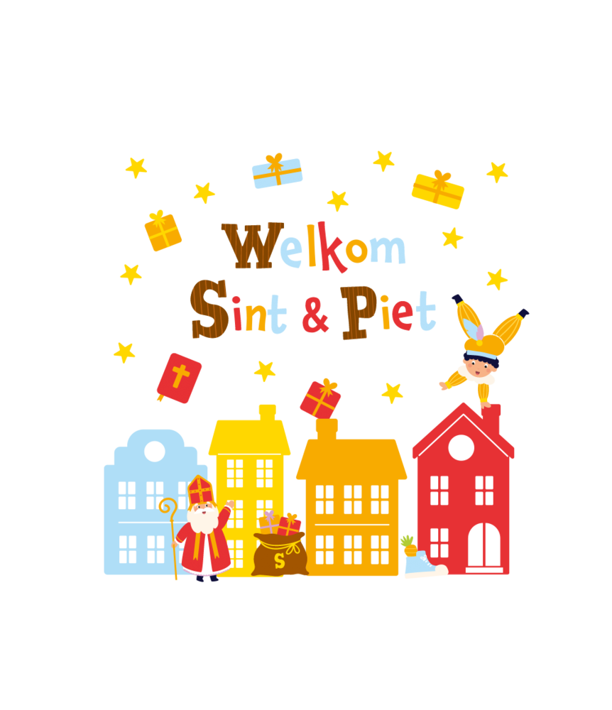 Paper Dreams Raamstickers Sint & Piet 34 stickers | 4 vellen Paper Dreams Raamstickers Sint & Piet 34 stickers | 4 vellen