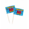 Paper Dreams Abraham-Cartoon-Cocktailspieße zum 50-jährigen Jubiläum, 6,5 cm | 50 Stück Paper Dreams Abraham-Cartoon-Cocktailspieße zum 50-jährigen Jubiläum, 6,5 cm | 50 Stück