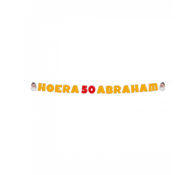 Paper Dreams Abraham Cartoon 50 Years Letter Garland 17x250cm | per piece