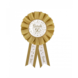 Paper Dreams Sarah 50 years Rosette White/Gold 14cm | per piece
