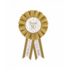 Paper Dreams Sarah 50 jaar Rozet Wit/Goud 14cm | per stuk Paper Dreams Sarah 50 jaar Rozet Wit/Goud 14cm | per stuk