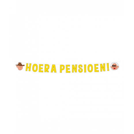 Paper Dreams Abschieds-Buchstabengirlande mit Cartoon-Motiv, 17 x 250 cm | pro Stück
