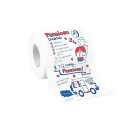 Paper Dreams Retirement Humorous Toilet Roll | per piece