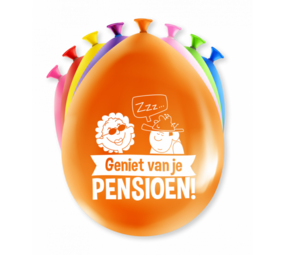 Paper Dreams Retirement Balloons 30cm | 8 pieces