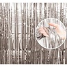 Godan Rideau de porte en feuille d'argent 90 x 240 cm | à l'unité