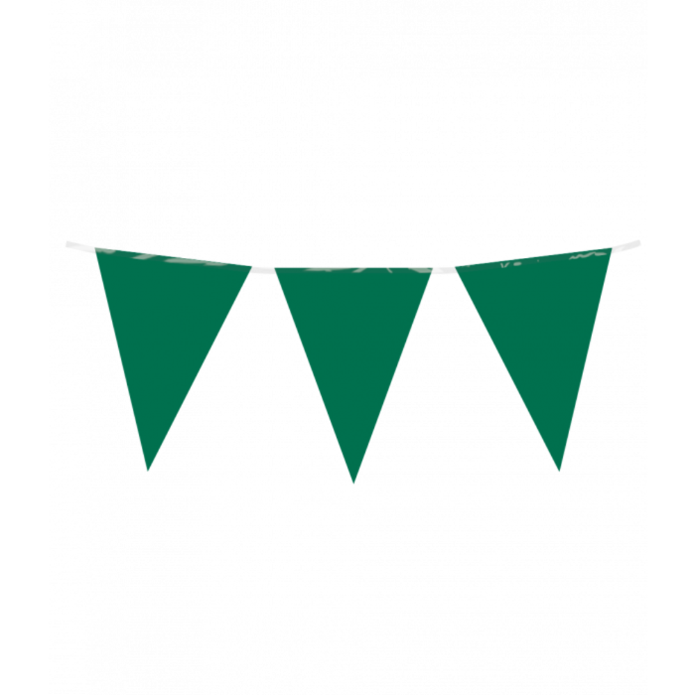 Paper Dreams Forest Groene Vlaggenlijn Slinger | 10 meter Paper Dreams Forest Groene Vlaggenlijn Slinger | 10 meter