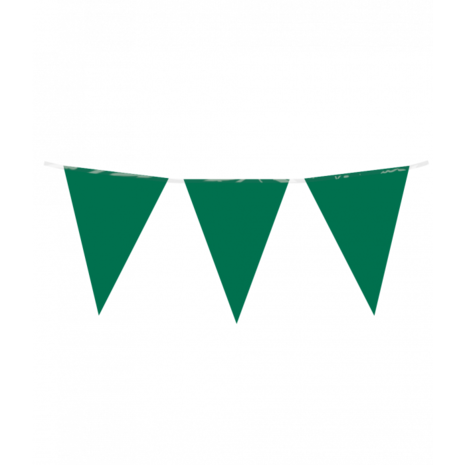 Paper Dreams Guirlande de drapeaux vert forêt | 10 mètres