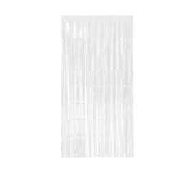 Paper Dreams Türvorhang aus weißer Folie, 100 x 200 cm | pro Stück