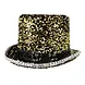 Boland Chapeau de fête à paillettes dorées | à l'unité