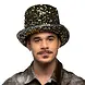 Boland Chapeau de fête à paillettes dorées | à l'unité