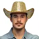 Boland Chapeau de cowboy doré | à l'unité
