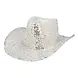 Boland Silberner Cowboyhut | pro Stück Boland Silberner Cowboyhut | pro Stück