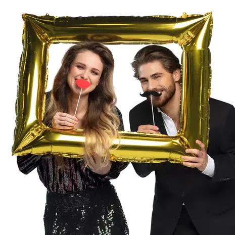 Boland PhotoBooth Frame with Photo Props 80x95cm | per set