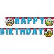 Procos Party Guirlande de lettres Mickey Mouse « Joyeux anniversaire » 200 cm | à l'unité
