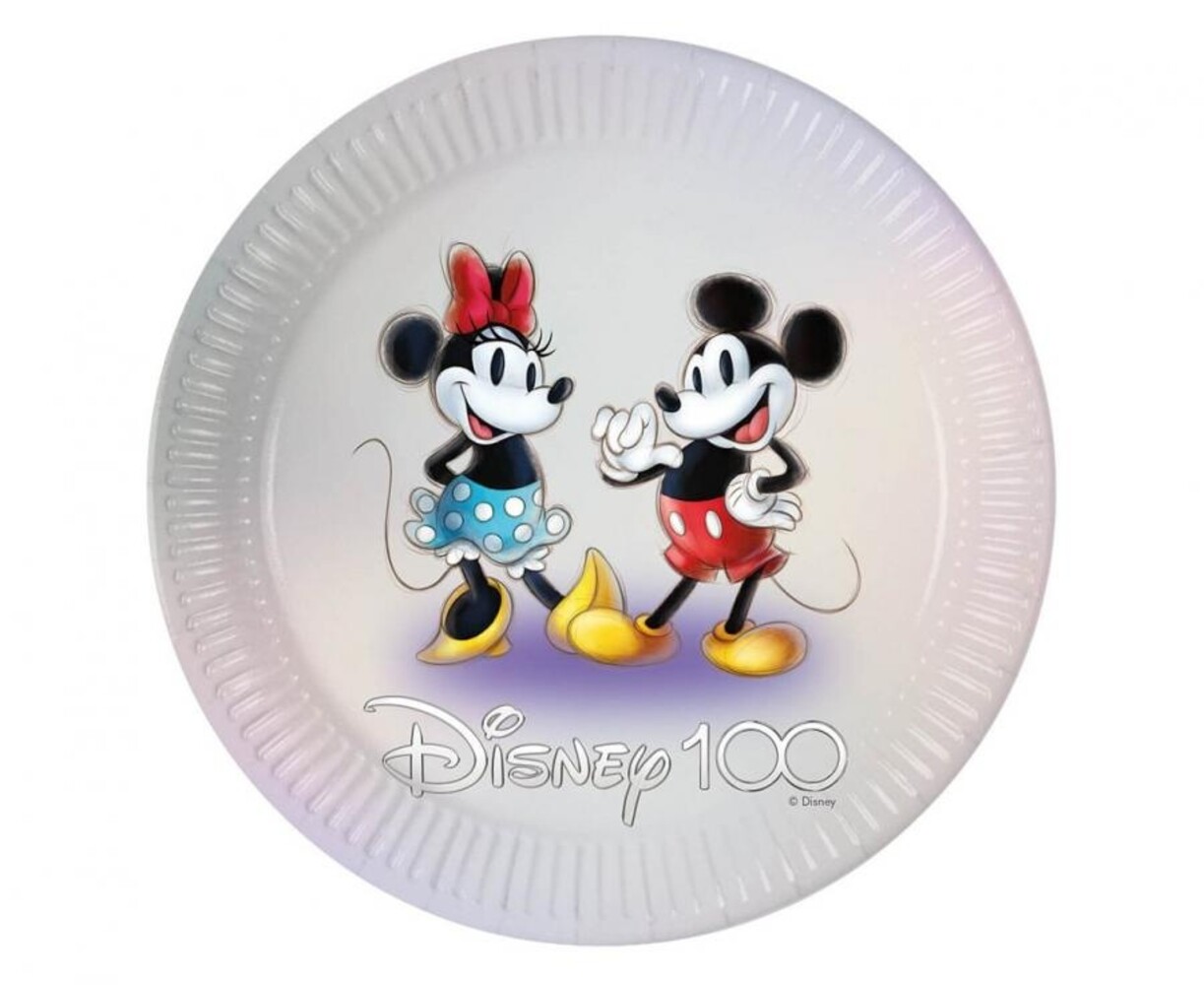 Procos Party Mickey & Minnie Mouse Next Generation Borden 23cm | 8 stuks