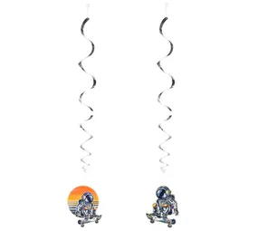 Boland Décoration suspendue spatiale en spirales 85 cm | à l'unité