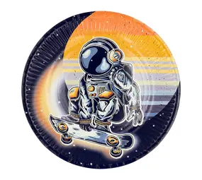 Boland Weltraumschilder 23 cm | 8 Stück