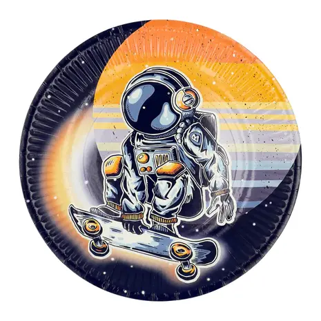 Boland Weltraumschilder 23 cm | 8 Stück