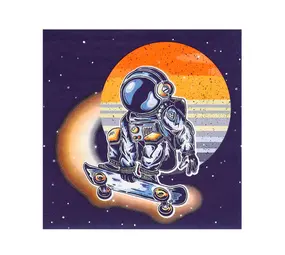 Boland Weltraumservietten 33x33cm | 20 Stück