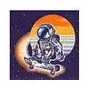 Boland Weltraumservietten 33x33cm | 20 Stück Boland Weltraumservietten 33x33cm | 20 Stück